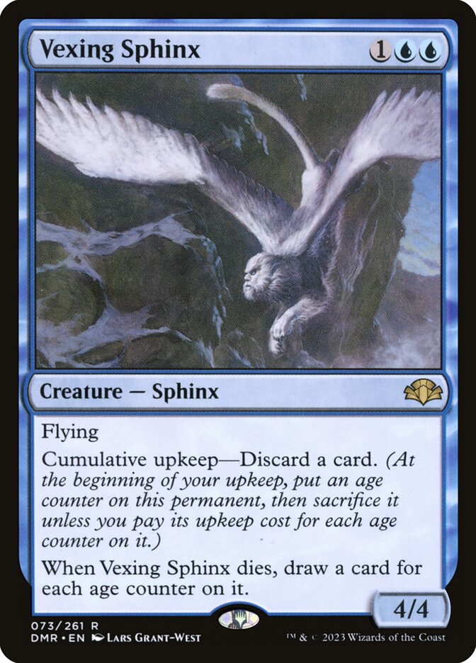Vexing Sphinx 73 (Dominaria Remastered)  - Foil | Good Games Adelaide SA