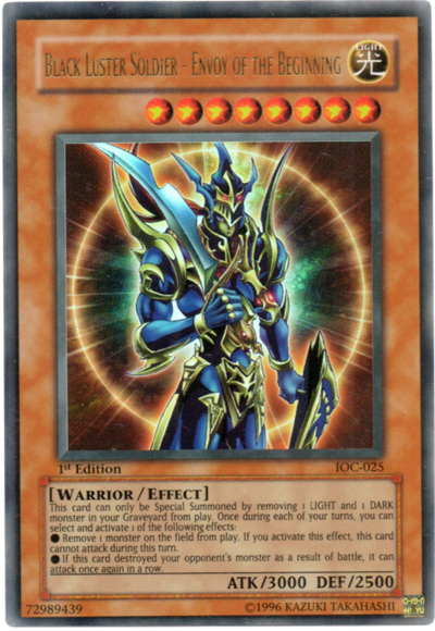 Black Luster Soldier - Envoy of the Beginning [IOC-025] Ultra Rare | Good Games Adelaide SA