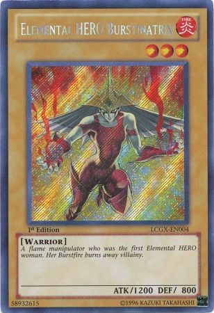 Elemental HERO Burstinatrix [LCGX-EN004] Secret Rare | Good Games Adelaide SA
