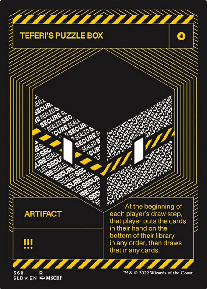 Teferi's Puzzle Box (Foil Etched) [Secret Lair Drop Series] | Good Games Adelaide SA