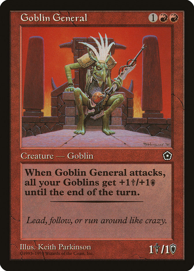 Goblin General [Portal Second Age] | Good Games Adelaide SA