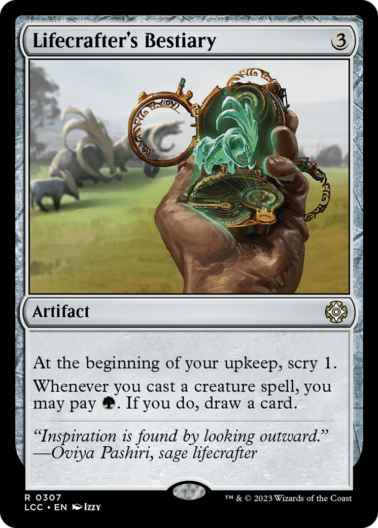 Lifecrafter's Bestiary [The Lost Caverns of Ixalan Commander] | Good Games Adelaide SA