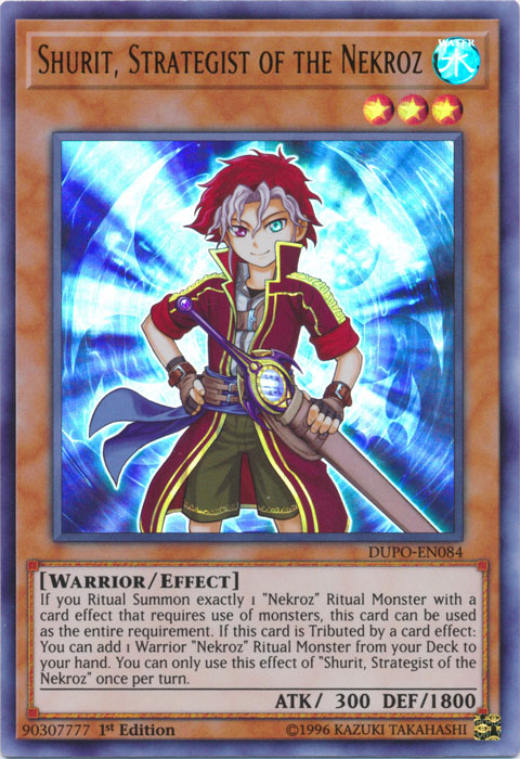 Shurit, Strategist of the Nekroz [DUPO-EN084] Ultra Rare | Good Games Adelaide SA
