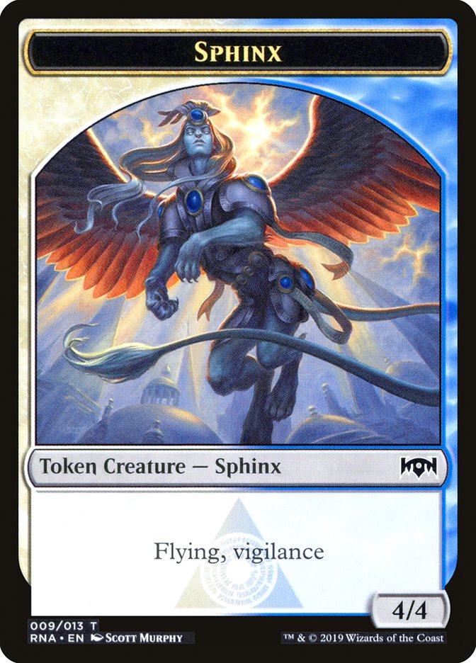 Sphinx Token [Ravnica Allegiance Tokens] | Good Games Adelaide SA
