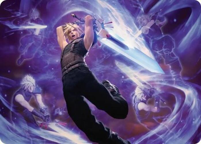 Clouds Limit Break Art Card 23 (Art Series: FINAL FANTASY)  | Good Games Adelaide SA