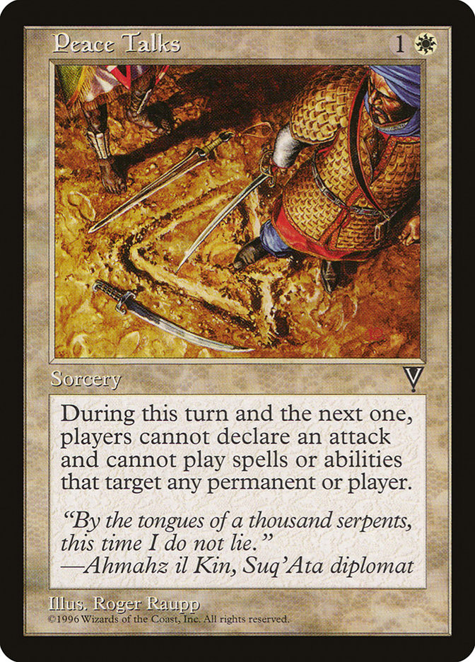 Peace Talks  (Visions)  | Good Games Adelaide SA