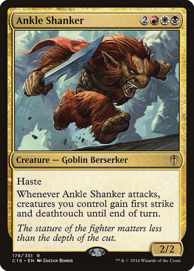 Ankle Shanker 178 (Commander 2016)  | Good Games Adelaide SA