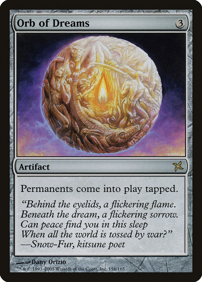 Orb of Dreams 156 (Betrayers of Kamigawa)  | Good Games Adelaide SA