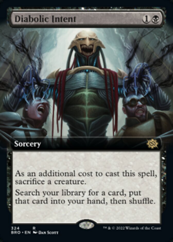 Diabolic Intent (Extended Art) [The Brothers' War] | Good Games Adelaide SA