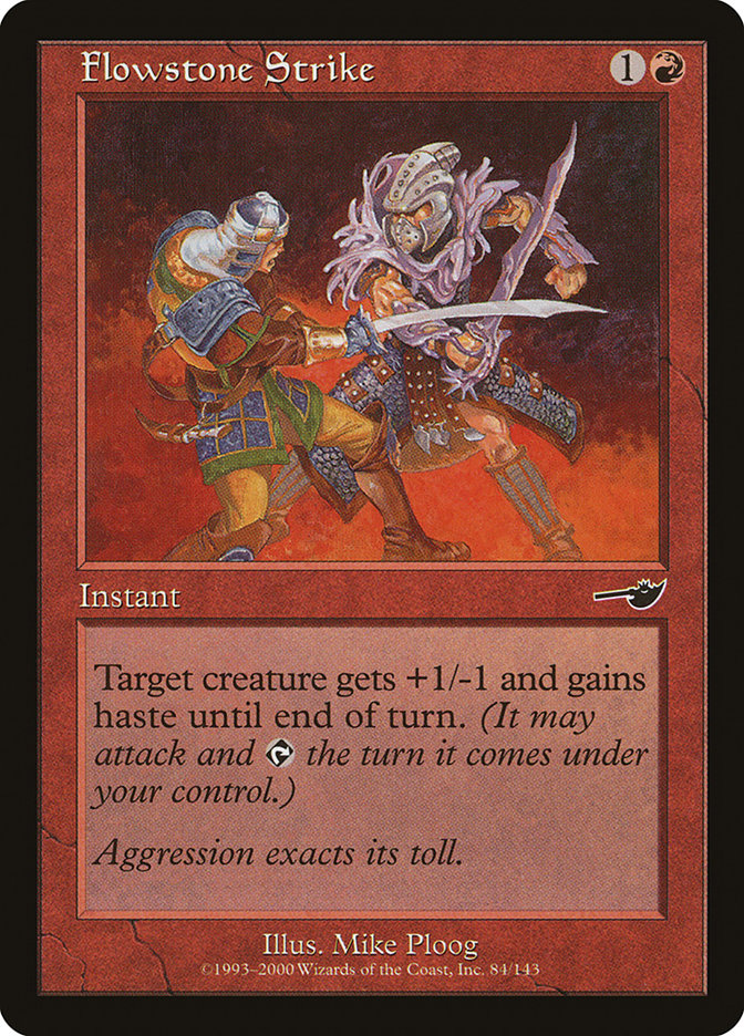 Flowstone Strike 84 (Nemesis)  - Foil | Good Games Adelaide SA