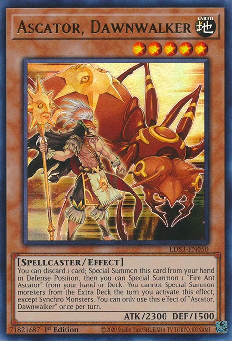 Ascator, Dawnwalker [LDS3-EN050] Ultra Rare | Good Games Adelaide SA