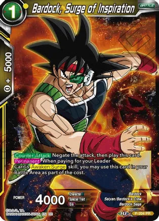 Bardock, Surge of Inspiration [P-204] | Good Games Adelaide SA