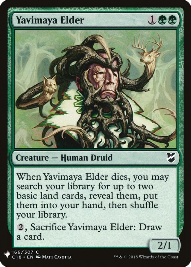 Yavimaya Elder 166 (The List Reprints)  | Good Games Adelaide SA