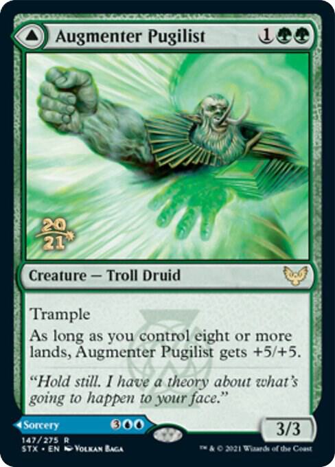 Augmenter Pugilist // Echoing Equation 147 (Prerelease Cards)  - PreRelease Foil | Good Games Adelaide SA