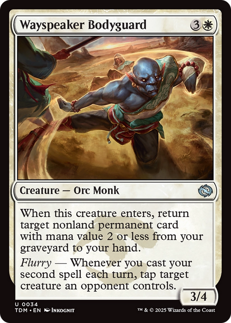 Wayspeaker Bodyguard [Tarkir: Dragonstorm] | Good Games Adelaide SA