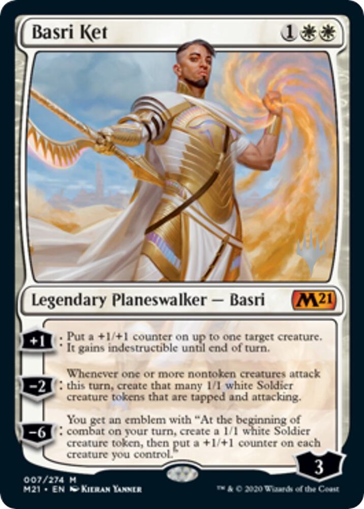 Basri Ket 7 (Promo Pack: Core Set 2021)  - Foil | Good Games Adelaide SA