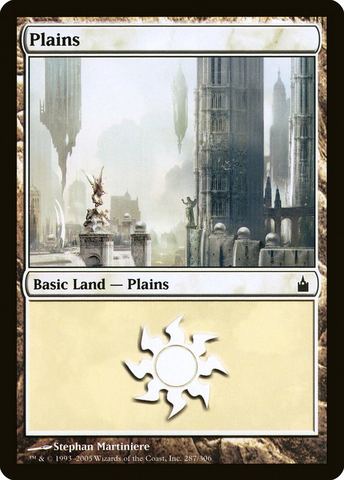 Plains (287) [Ravnica: City of Guilds] | Good Games Adelaide SA