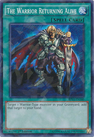 The Warrior Returning Alive [BP03-EN140] Shatterfoil Rare | Good Games Adelaide SA