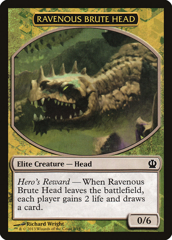 Ravenous Brute Head [Hero's Path Promos] | Good Games Adelaide SA