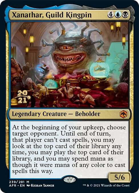 Xanathar Guild Kingpin 239 (Prerelease Cards)  - Foil | Good Games Adelaide SA