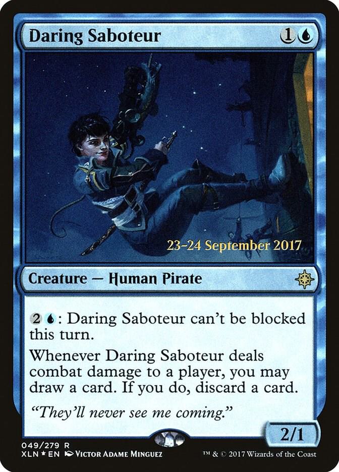 Daring Saboteur 49 (Prerelease Cards)  - Foil | Good Games Adelaide SA