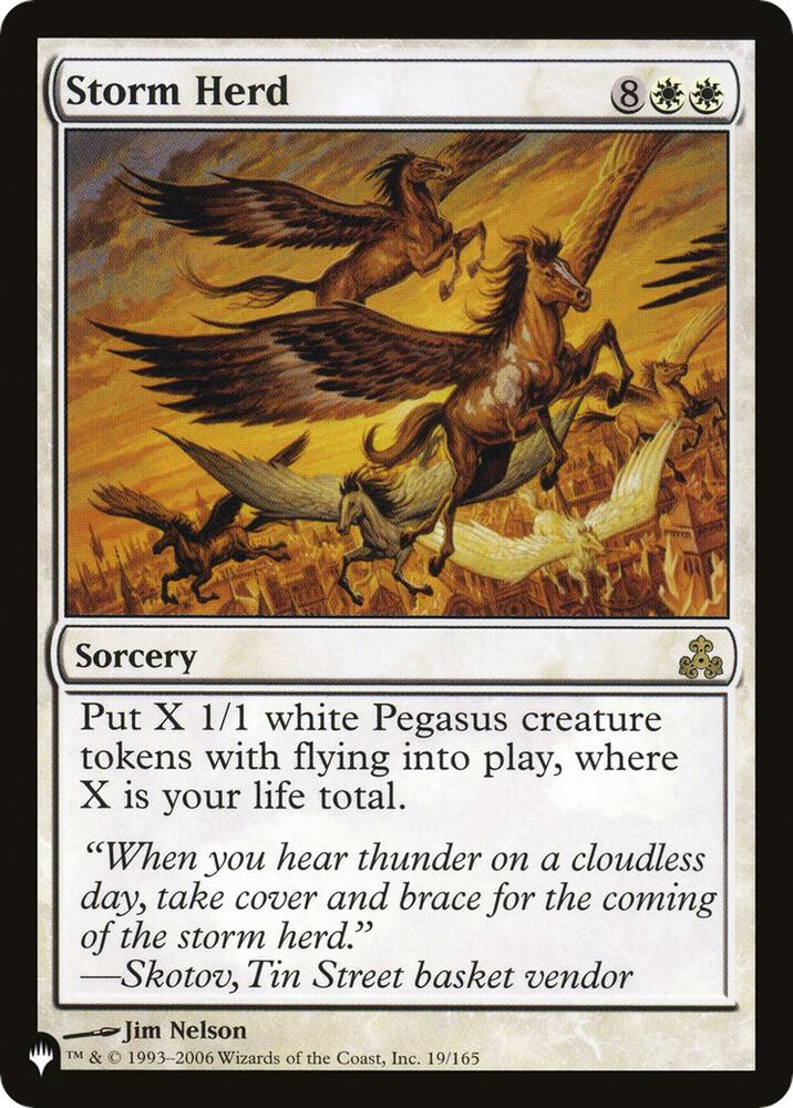 Storm Herd 19/165 (The List Reprints)  | Good Games Adelaide SA