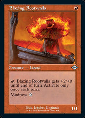 Blazing Rootwalla (Retro Etched Foil) [Modern Horizons 2] | Good Games Adelaide SA