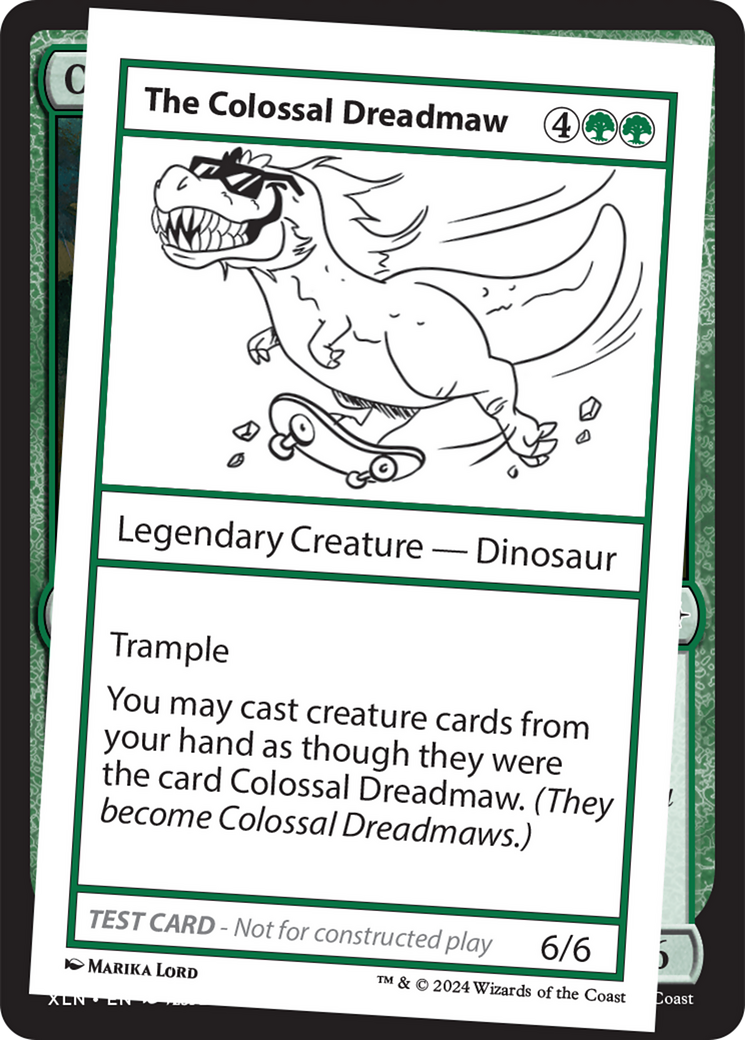 The Colossal Dreadmaw [Mystery Booster 2 Playtest Cards] | Good Games Adelaide SA