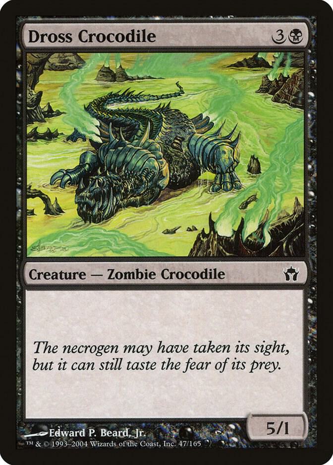 Dross Crocodile 47 (Fifth Dawn)  - Foil | Good Games Adelaide SA