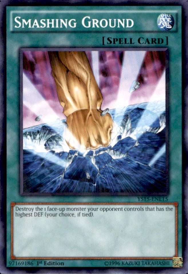 Smashing Ground [YS15-ENL15] Shatterfoil Rare | Good Games Adelaide SA