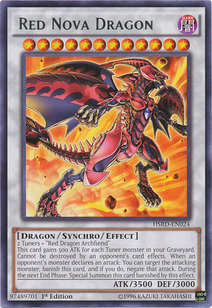 Red Nova Dragon [HSRD-EN024] Rare | Good Games Adelaide SA