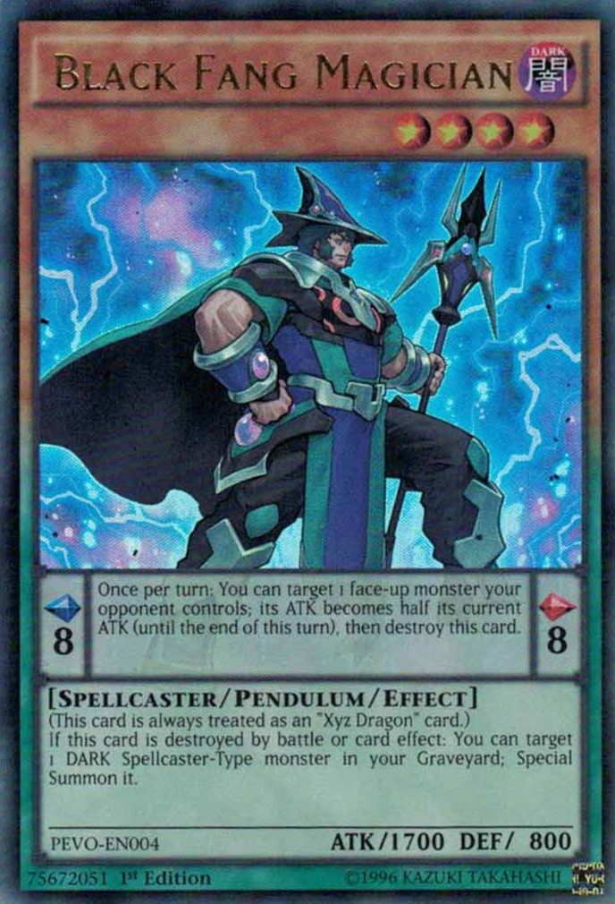Black Fang Magician [PEVO-EN004] Ultra Rare | Good Games Adelaide SA
