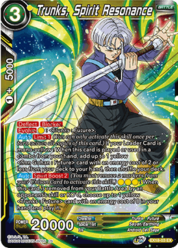 Trunks, Spirit Resonance [EX18-03] | Good Games Adelaide SA