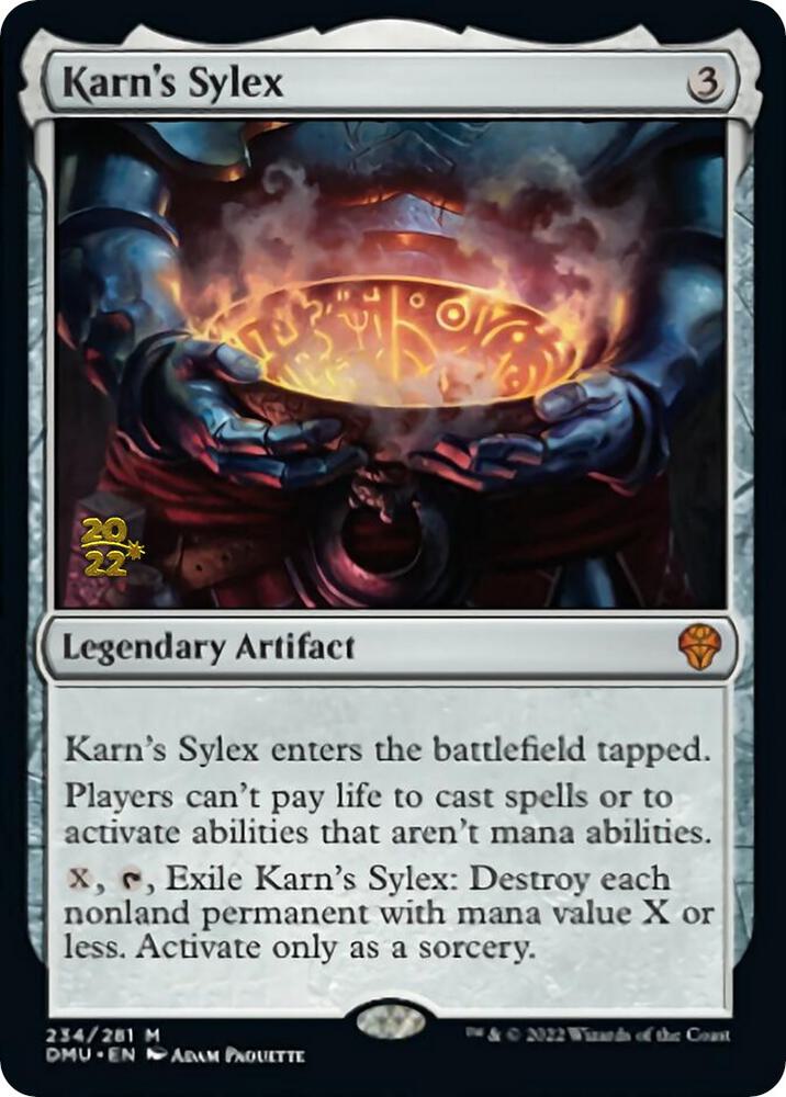 Karns Sylex 234 (Prerelease Cards)  - Foil | Good Games Adelaide SA