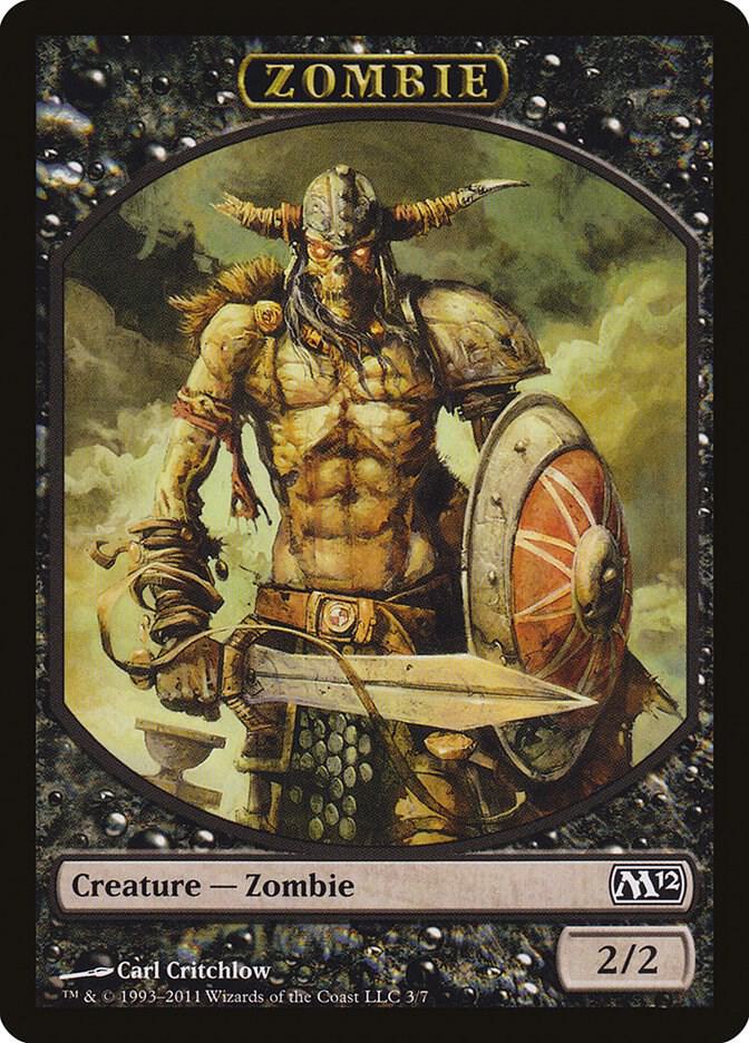 Zombie Token 3 (Magic 2012 (M12))  | Good Games Adelaide SA
