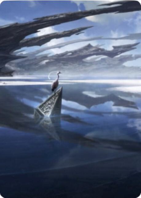 Seachrome Coast Art Card 31 (Art Series: Zendikar Rising)  | Good Games Adelaide SA