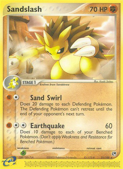 Sandslash (21/100) [EX: Sandstorm] | Good Games Adelaide SA
