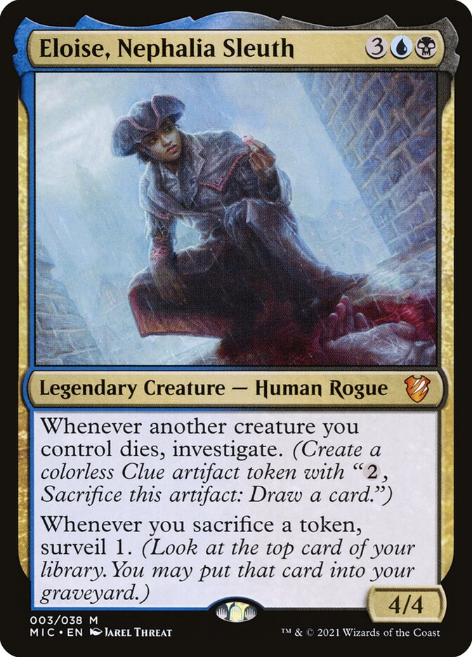 Eloise, Nephalia Sleuth 3 (Commander: Innistrad: Midnight Hunt)  - Foil | Good Games Adelaide SA