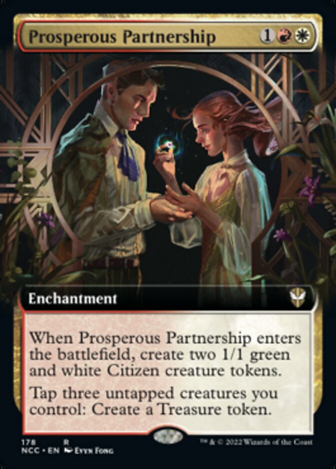 Prosperous Partnership (Extended Art) [Streets of New Capenna Commander] | Good Games Adelaide SA