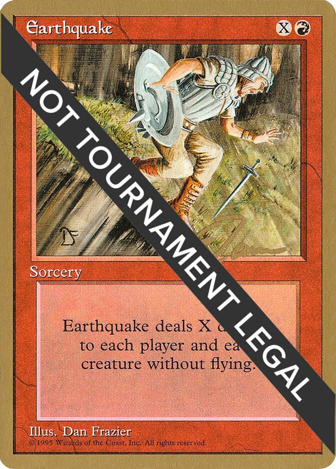 Earthquake 1996 Eric Tam 4ED et189/308 (World Championship Decks)  | Good Games Adelaide SA