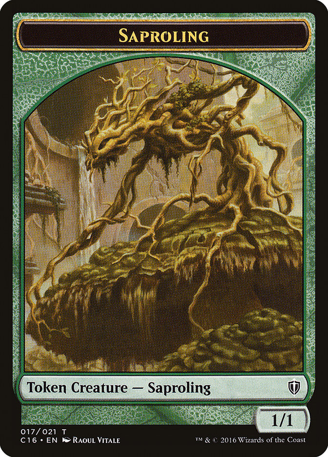 Saproling Double-sided Token [Commander 2016] | Good Games Adelaide SA