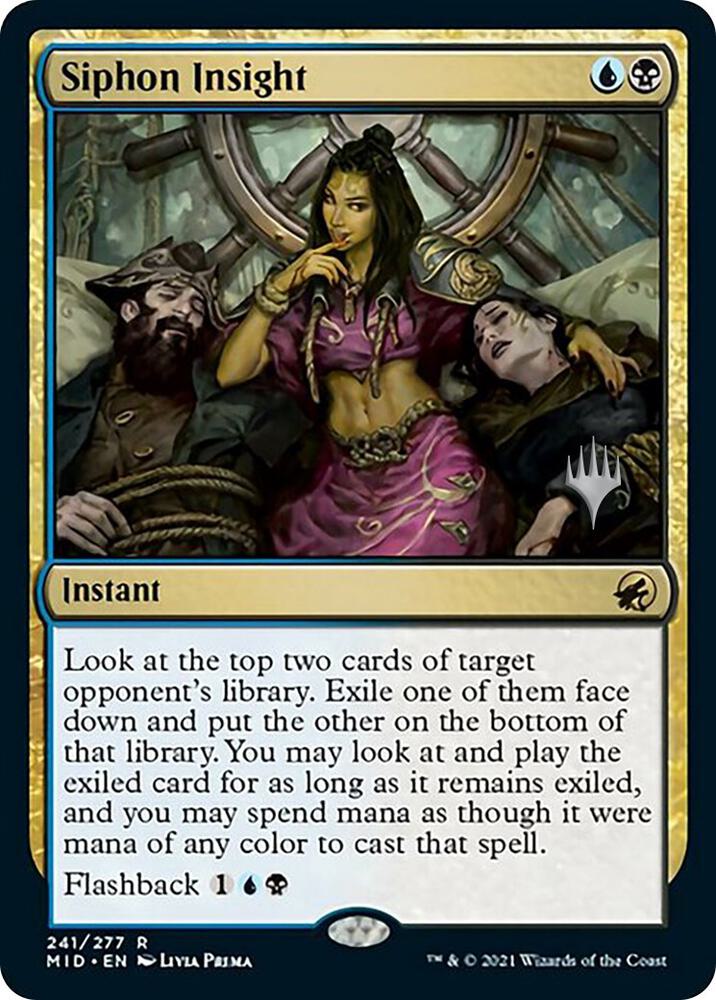 Siphon Insight 241 (Promo Pack: Innistrad: Midnight Hunt)  | Good Games Adelaide SA