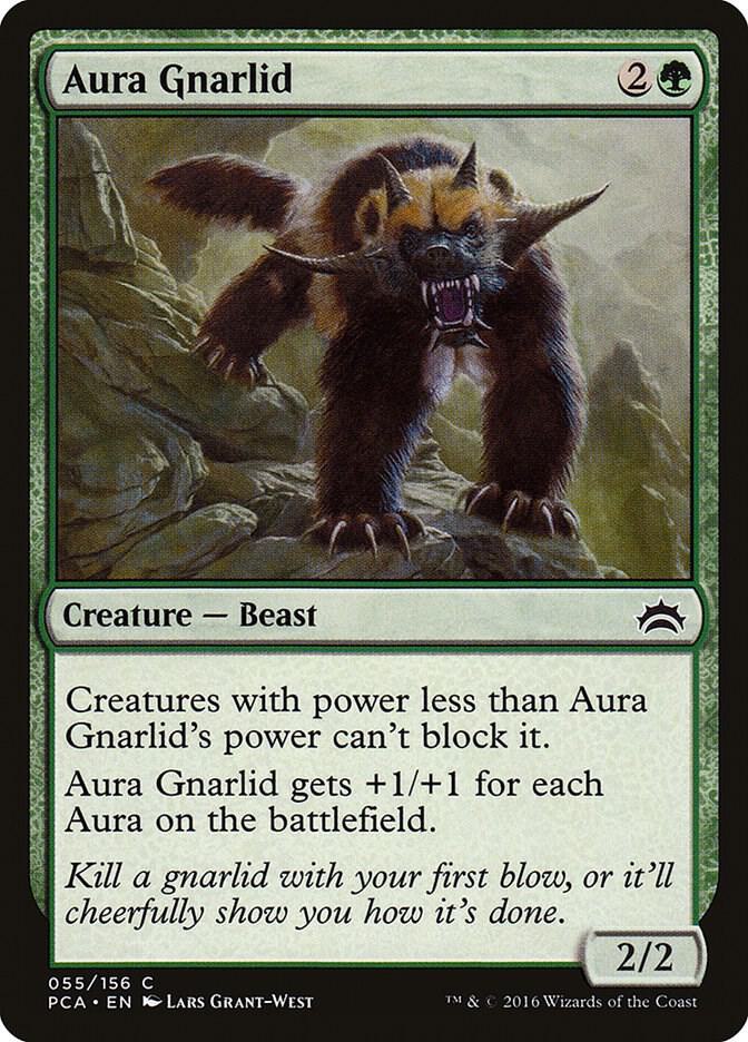 Aura Gnarlid 55 (Planechase Anthology)  | Good Games Adelaide SA