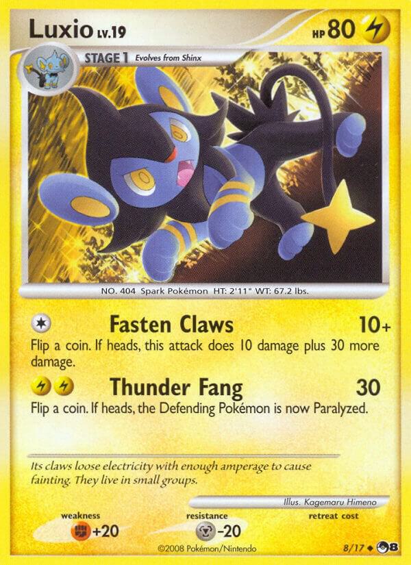 Luxio 008/017 (POP Series 8)  - Holofoil | Good Games Adelaide SA