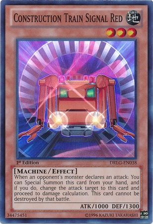 Construction Train Signal Red [DRLG-EN038] Super Rare | Good Games Adelaide SA