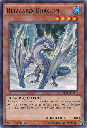 Blizzard Dragon [BP03-EN031] Shatterfoil Rare | Good Games Adelaide SA