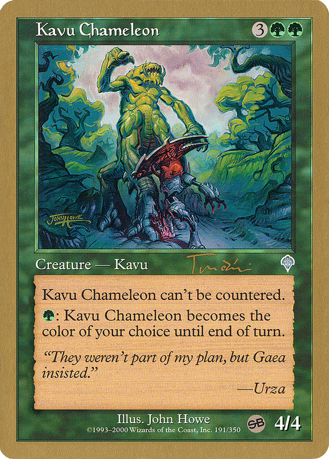 Kavu Chameleon (Jan Tomcani) (SB) [World Championship Decks 2001] | Good Games Adelaide SA