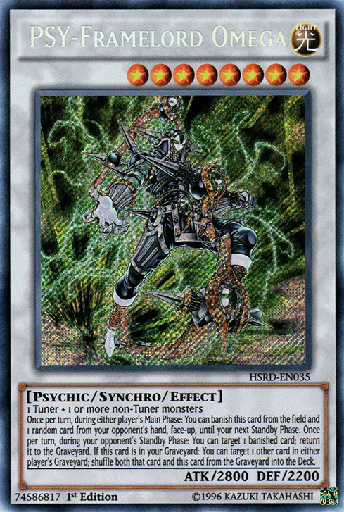 PSY-Framelord Omega [HSRD-EN035] Secret Rare | Good Games Adelaide SA