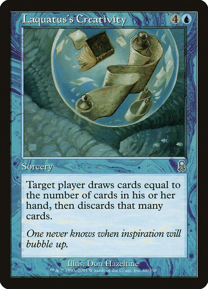Laquatus's Creativity 88 (Odyssey)  - Foil | Good Games Adelaide SA