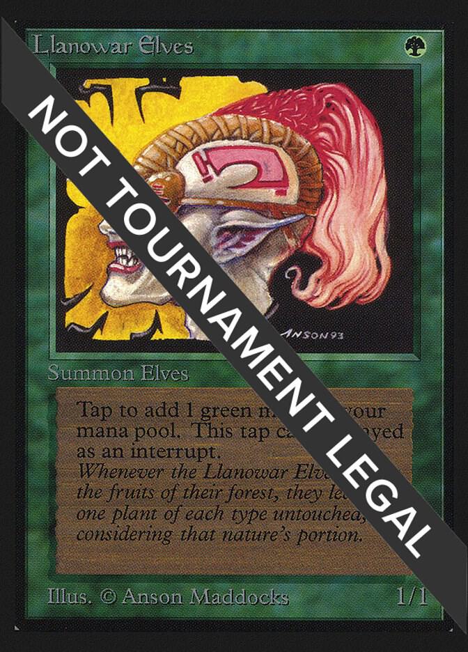 Llanowar Elves IE  (International Edition)  | Good Games Adelaide SA
